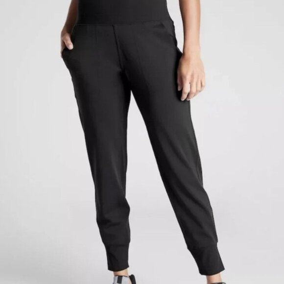 Athleta Black Venice Joggers - Picture 1 of 5